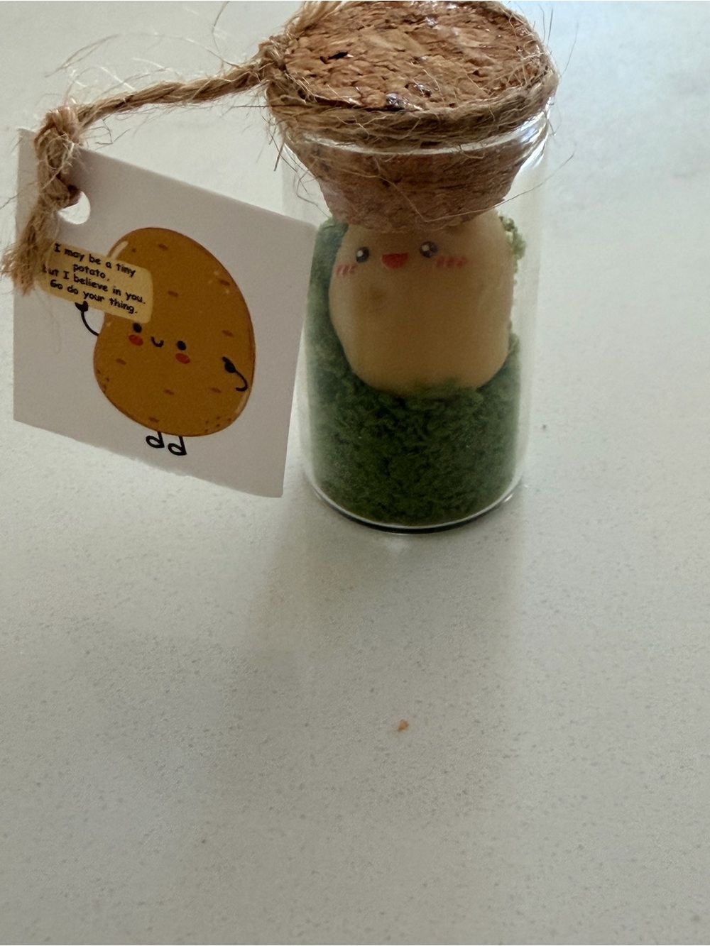 FREE WITH PURCHAE Potato figurine